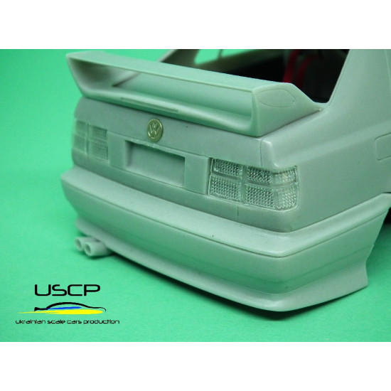 Uscp 24t050 1/24 Vw Jetta F/F Resin Kit Upgrade Accessories Kit