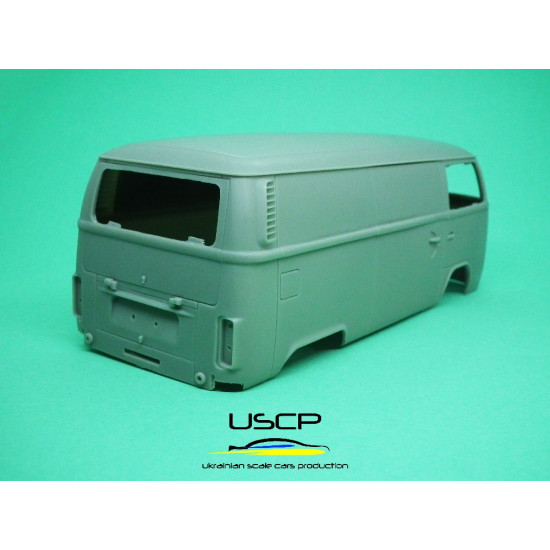 Uscp 24t055 1/24 Vw T2 Panel Van Resin Kit Upgrade Accessories