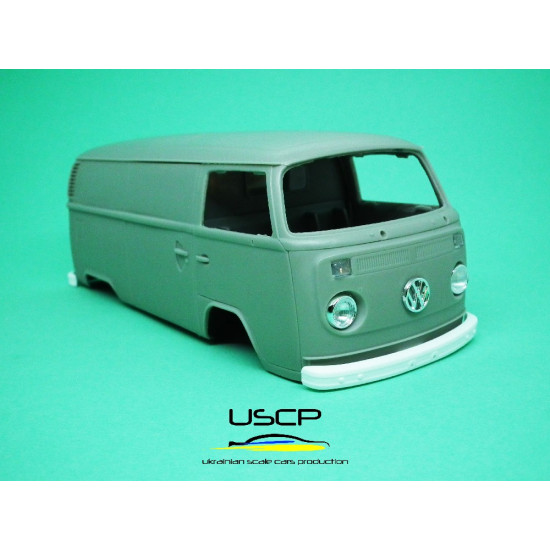 Uscp 24t055 1/24 Vw T2 Panel Van Resin Kit Upgrade Accessories