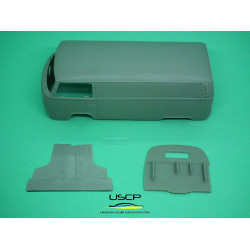 Uscp 24t055 1/24 Vw T2 Panel Van Resin Kit Upgrade Accessories