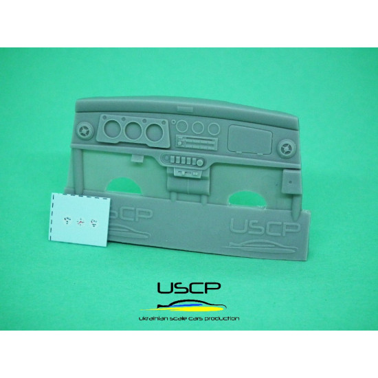 Uscp 24t058 1/24 Mini Mpi Non Ac Dash Lhd Resin Kit Upgrade Accessories