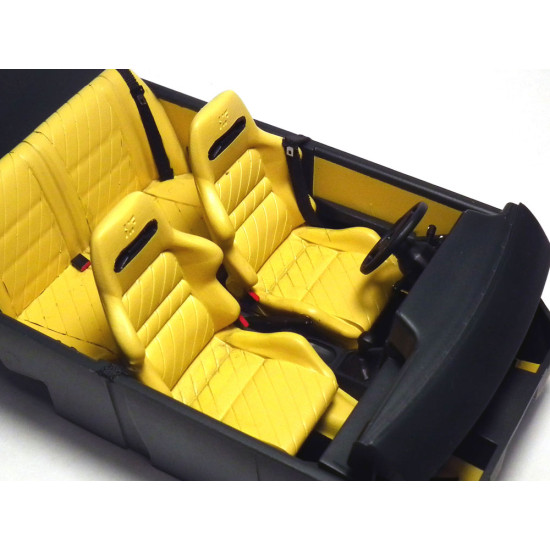 Uscp 24a007 1/24 Integrale Hf Sport Seats Resin Kit Upgrade Accessories Kit
