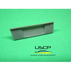 Uscp 24a009 1/24 Mersedes Sl R129 Us License Plate Resin Kit Upgrade Accessories