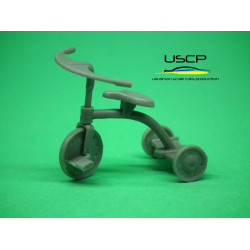 Uscp 24a011 1/24 Batwing Tricycle Vintage Kid Bike Resin Kit