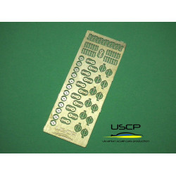 Uscp 24a020 1/24 Bonnet Pins Photo-etched Set Upgrade Accessories Kit