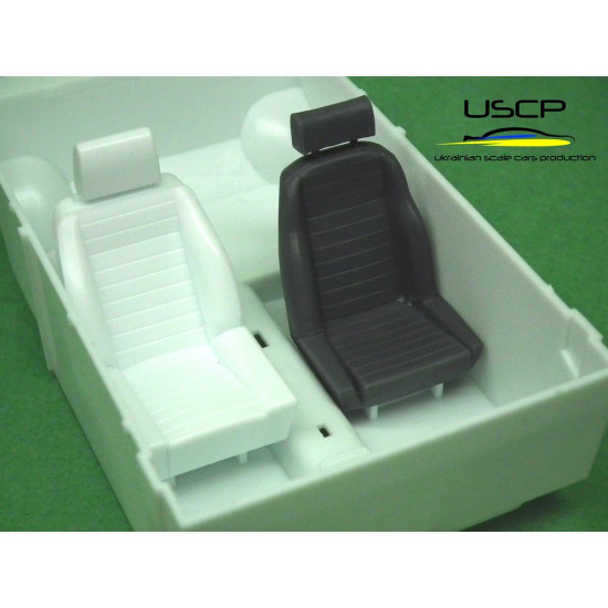 Uscp 24a022 1/24 Bmw 2002 Turbo Seats Upgrade Accessories Kit