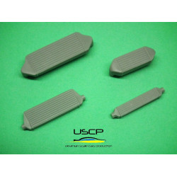 Uscp 24a027 1/24 Intercoolers Set Resn Kit Accessories For Diorama