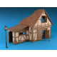 GERMAN SHED WWII diorama Miniart 35509 GERMAN SHED WWII diorama Miniart 35509
