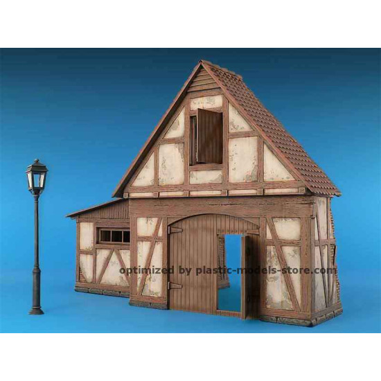 GERMAN SHED WWII diorama Miniart 35509 GERMAN SHED WWII diorama Miniart 35509