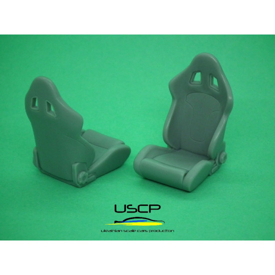 Uscp 24a065 1/24 Sparco R600 Sportseats Resin Kit Upgrade Accessories