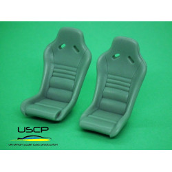 Uscp 24a066 1/24 Sport Seats Spirit R Resin Kit Upgrade Accessories