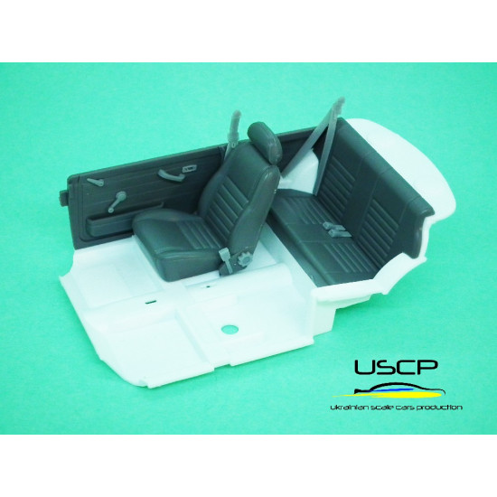 Uscp 24a068 1/24 Mini Mpi Interior Detail-up Set A Set Resin Kit Upgrade Kit