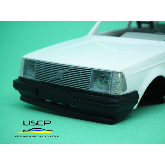 Uscp 24a075 1/24 Volvo 240 Early Type Grill Resin Kit Upgrade Kit