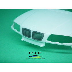 Uscp 24a077 1/24 Bmw E46 Front Grill Early Type Resin Kit Upgrade Kit