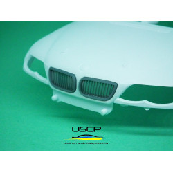 Uscp 24a078 1/24 Bmw E46 Front Grill Late Type Resin Kit Upgrade Kit