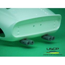 Uscp 24a083 1/24 250 Gto Exhaust Pipes Set Resin Kit Upgrade Kit
