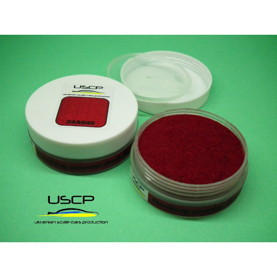 Uscp 24a040 Hi-quality Flocking Powder Dark Red 30ml