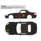 Uscp 24a062 1/24 Decal For Honda S2000 Black F/F Johnny Tran