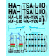 Had Models 144045 1/144 Decal For C-47/Li-2 Malev Ha-tsa Ha-lio For Eastern Express Had Models 144045 1/144 Decal For C-47/Li-2 Malev Ha-tsa Ha-lio For Eastern Express