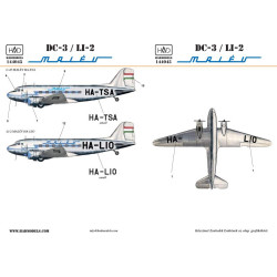 Had Models 144045 1/144 Decal For C-47/Li-2 Malev Ha-tsa Ha-lio For Eastern Express