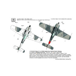 Had Models 72115 1/72 Decal For Fw-190 F-8 / A-8 Luftwaffe Black 2