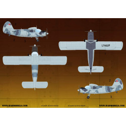 Had Models 72126 1/72 Decal For An-2 Military Accessories For Airplane