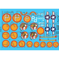 Had Models 72151 1/72 Decal For B-24d /H Pete The Pom Inspector 3