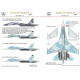 Had Models 72160 1/72 Decal For Su-27 Flanker B Accessories Kit