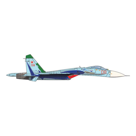 Had Models 72171 1/72 Decal For Su-27russian 08 Shark Accessories Kit