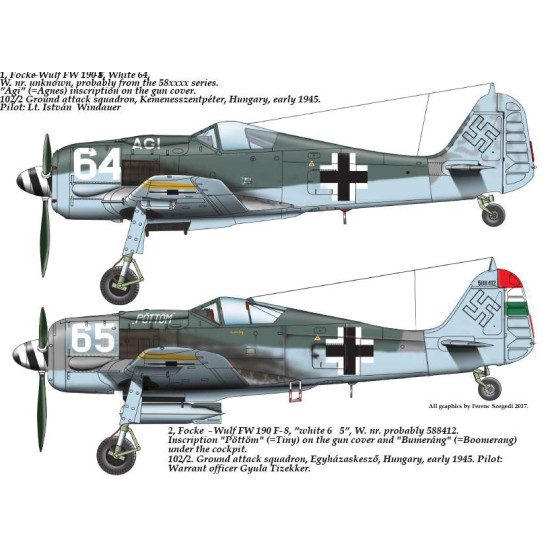 Had Models 72178 1/72 Decal Fw-190 F-8 Accessories Kit