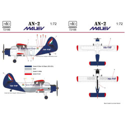 Had Models 72186 1/72 Decal For An -2 Malev Accessories For Aircraft