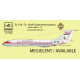 Had Models 72192 1/72 Decal For Tu-134 A Kormanygep / Government