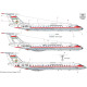 Had Models 72192 1/72 Decal For Tu-134 A Kormanygep / Government