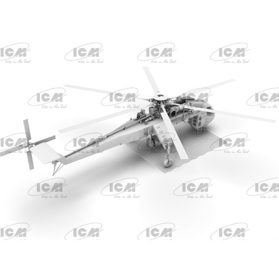 Icm 53200 1/35 M8a1 Us Landing Mat 210.336 Mm Plastic Model Kit