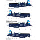 Had Models 72229 1/72 Decal For F4u-5n / Nl Argentine Naval Corsairs