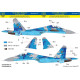 Had Models 72260 1/72 Decal For Su-27 Ub Ukrainian Digital Camouflage