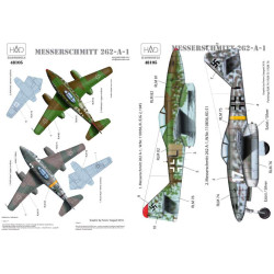 Had Models 48105 1/48 Decal For Messerschmitt Me 262 A-1 Luftwaffe Black L White 17