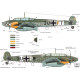 Had Models 48155 1/48 Decal For Bf 110 D-3/E-2 Africa Part 2 Accessories Kit