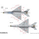 Had Models 48157 1/48 Decal For Mig-21 Um Hunaf Stencils For Ddr And Silver