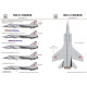 Had Models 48166 1/48 Decal Mig-31 Accessories For Aircraft