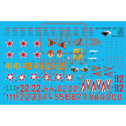 Had Models 48172 1/48 Decal For Su-17/22 M3/M4 Accessories Kit