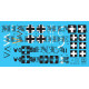 Had Models 48174 1/48 Decal For Messerschmitt Bf 109 G-14 Accessories Kit