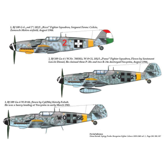 Had Models 48175 1/48 Decal For Messerschmitt Bf 109 G-6 Accessories Kit