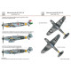 Had Models 48175 1/48 Decal For Messerschmitt Bf 109 G-6 Accessories Kit