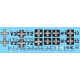 Had Models 48177 1/48 Decal For Messerschmitt Bf 109 G-14 / G-6 Trop Accessories