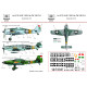 Had Models 48187 1/48 Decal For Fw 190 F-8 Bf 109 G-6 Ju-87 D-5 V8 31 B6 31 Evi W 526