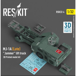 Reskit Rsk32-0004 1/32 Mj1a Late Jammer Lift Truck 3d Printed Model Kit