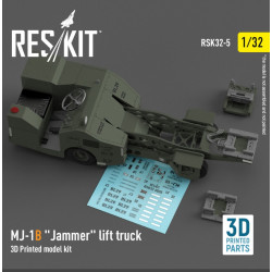 Reskit Rsk32-0005 1/32 Mj1b Jammer Lift Truck 3d Printed Model Kit
