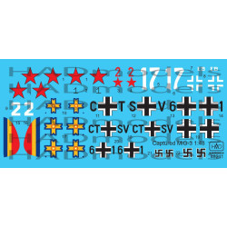 Had Models 48211 1/48 Decal For Captured Mig-3 Accessories Kit