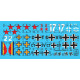 Had Models 48211 1/48 Decal For Captured Mig-3 Accessories Kit